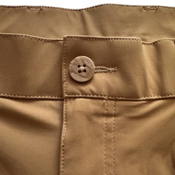 Callaway Golf Pants Mens 38x30 Brown Rust Lightweight Performance Flat Front - Picture 3 of 11